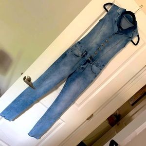 Denim Jean Jumpsuit